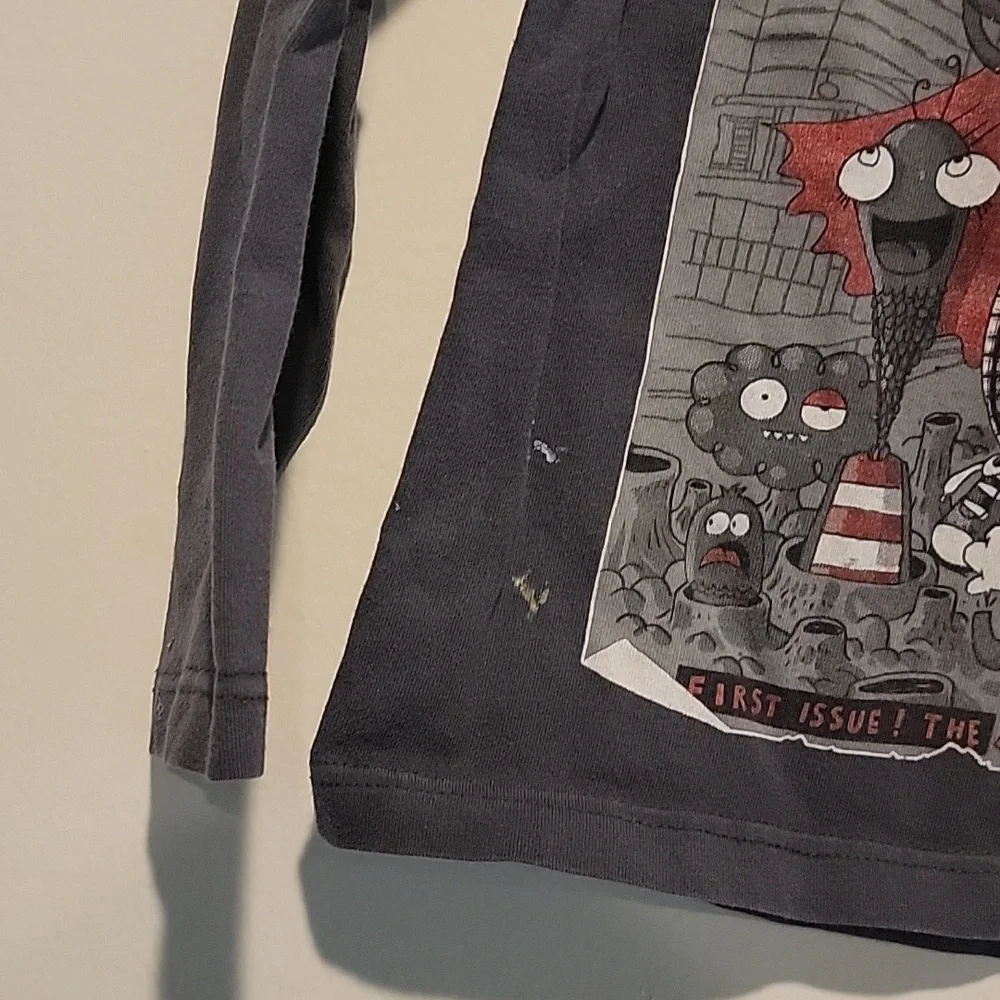 Little Marc Jacob's long sleeve shirt size 6 Comic Graphic
